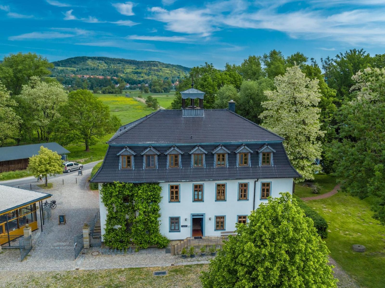 Biohotel Stiftsgut Wilhelmsgluecksbrunn Creuzburg Luaran gambar